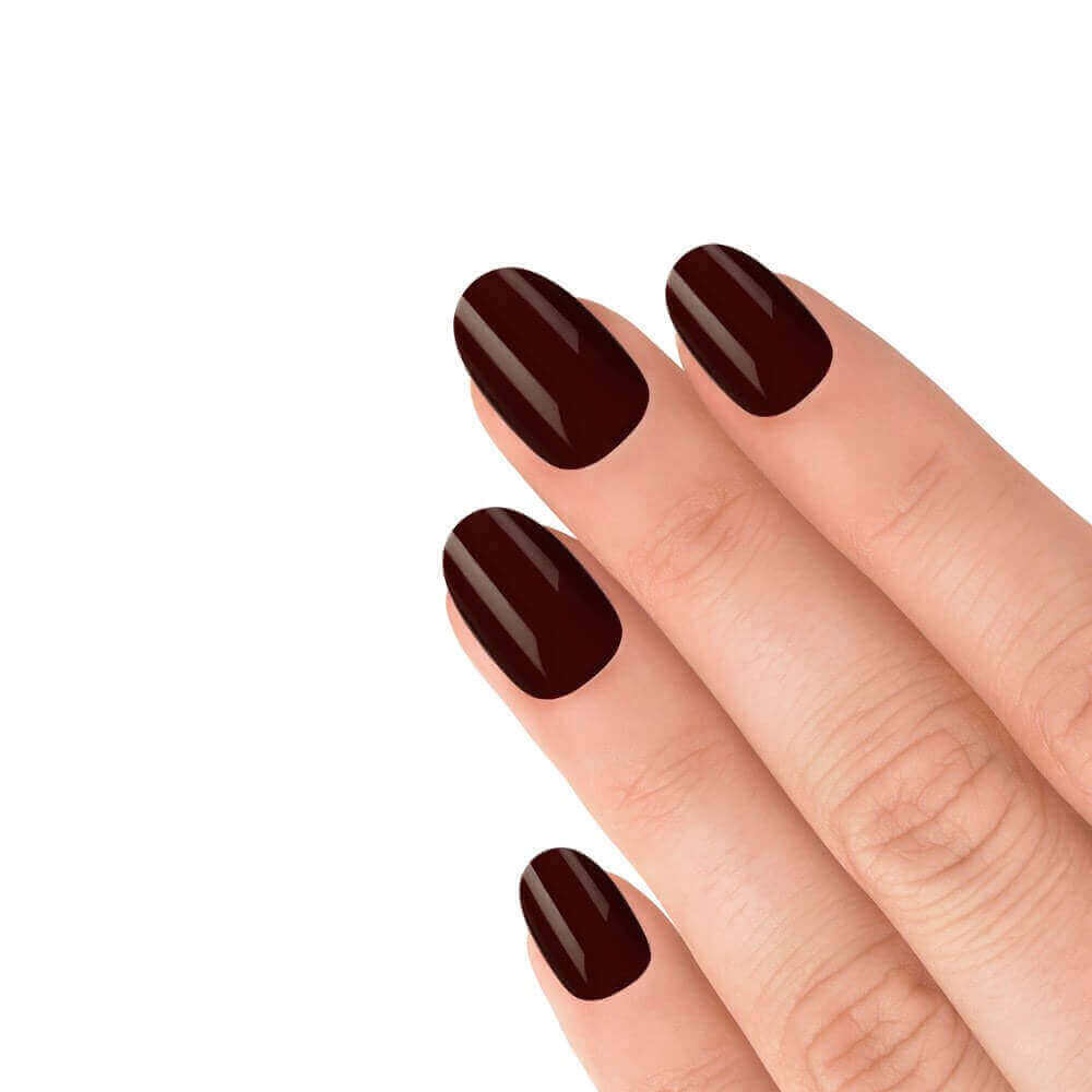 Garnet | Colour Collection | Polished False Nails | Elegant Touch